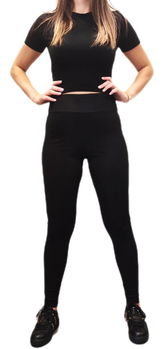 Μαύρο αθλητικό κολάν